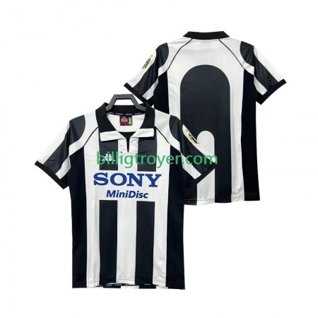Billige Fotballdrakter Juventus Retro Hjemmedraktsett 1997 1998 Kortermet